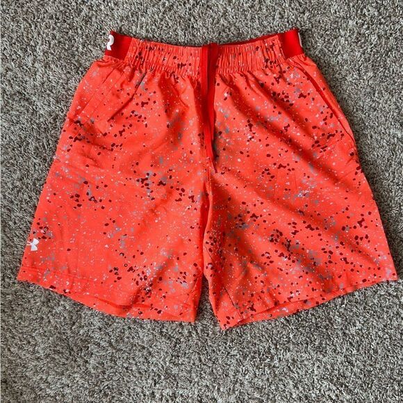 Under Armour Woven Adapt Shorts Orange (Radio Red) - Picture 4 of 9